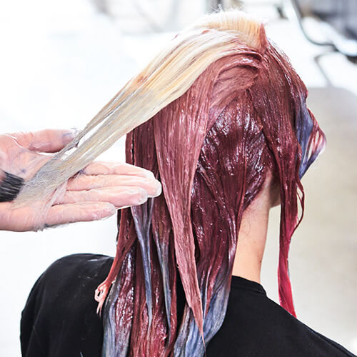 Color Intensity Rose all day technique step 17