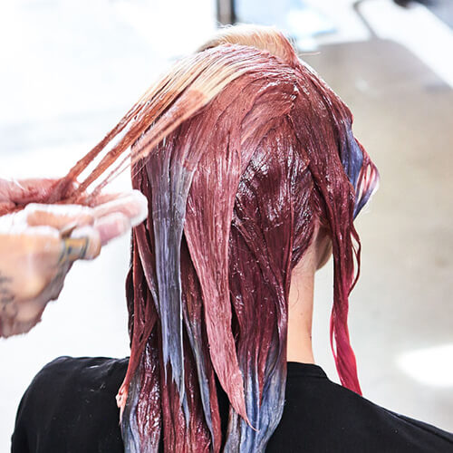 Color Intensity Rose all day technique step 18