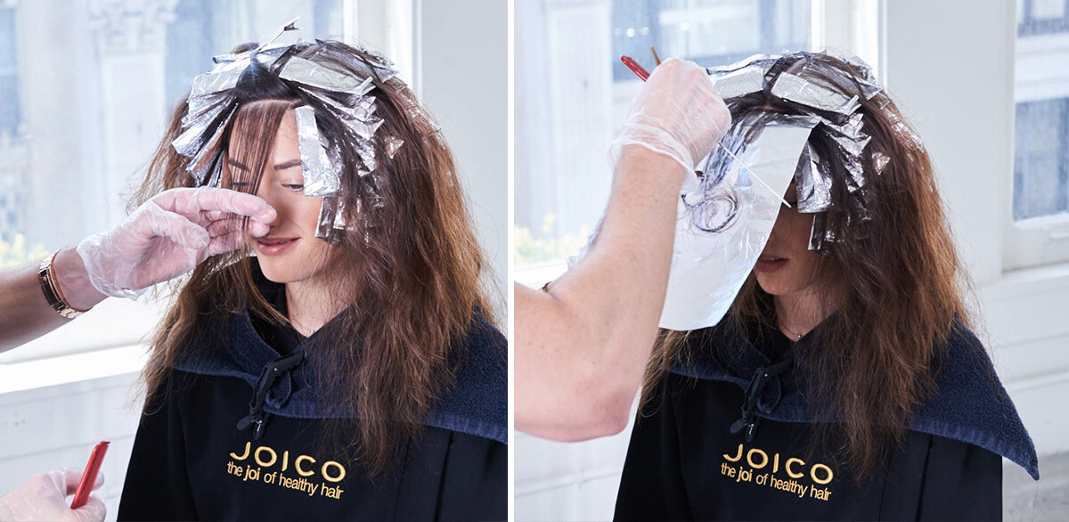 Royal Brunette Hair Color Formula Step 11