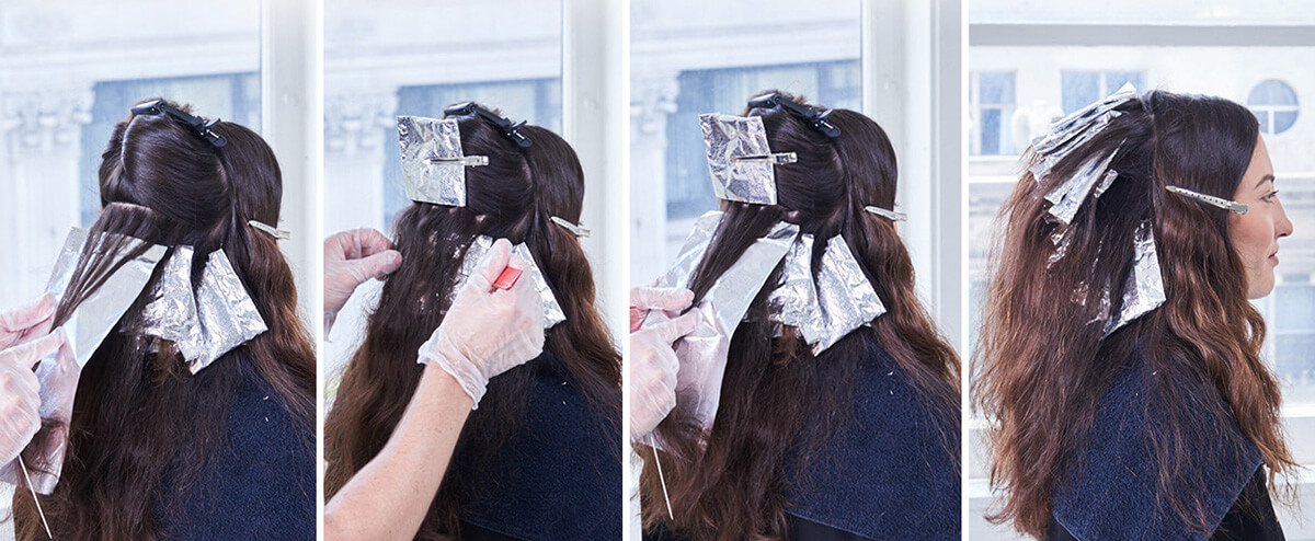 Royal Brunette Hair Color Formula Step 6