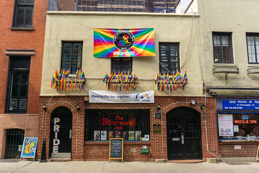 stonewall in pride celebration